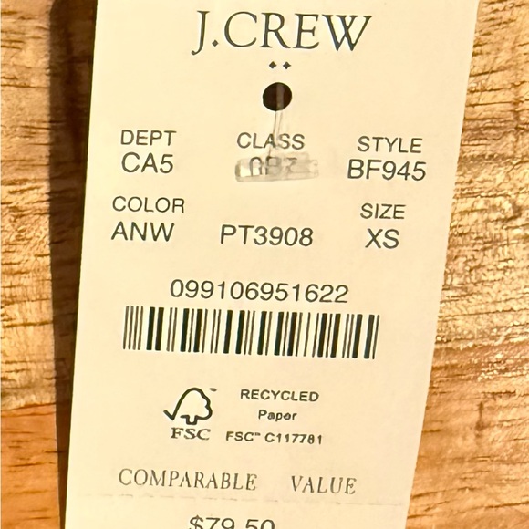 J Crew Floral Ruffle Smocked Waist Skirt Size XS NWT - Picture 4 of 8